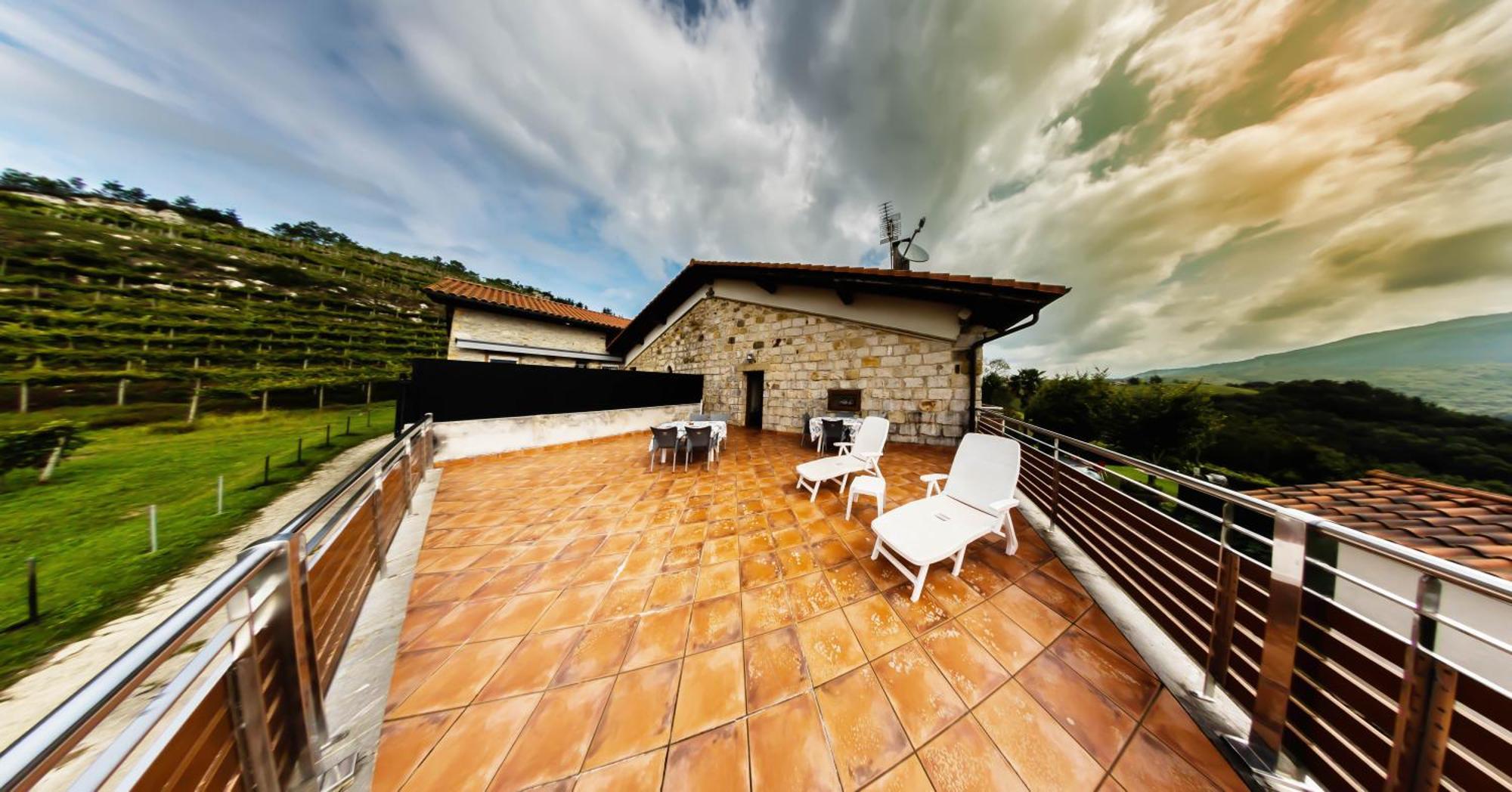 Casa Rural Erretzabal Txiki โอรีโอ ภายนอก รูปภาพ