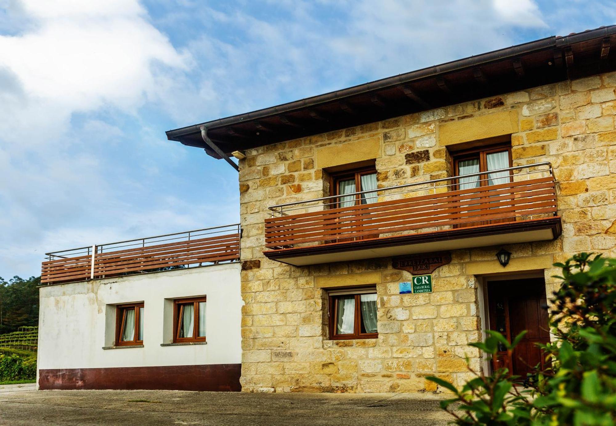 Casa Rural Erretzabal Txiki โอรีโอ ภายนอก รูปภาพ