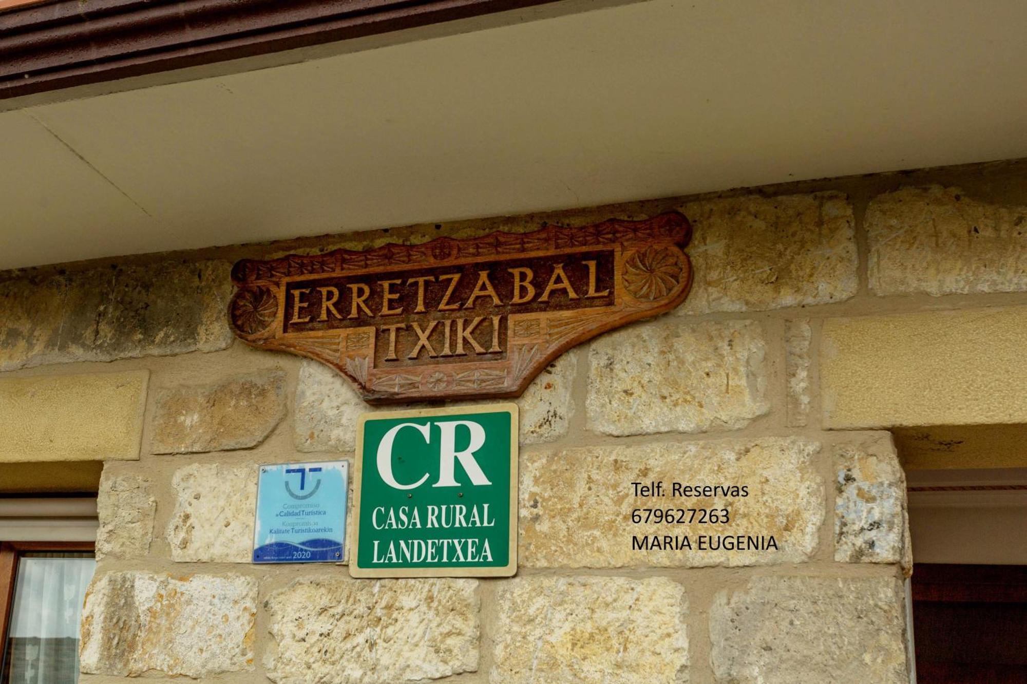 Casa Rural Erretzabal Txiki โอรีโอ ภายนอก รูปภาพ