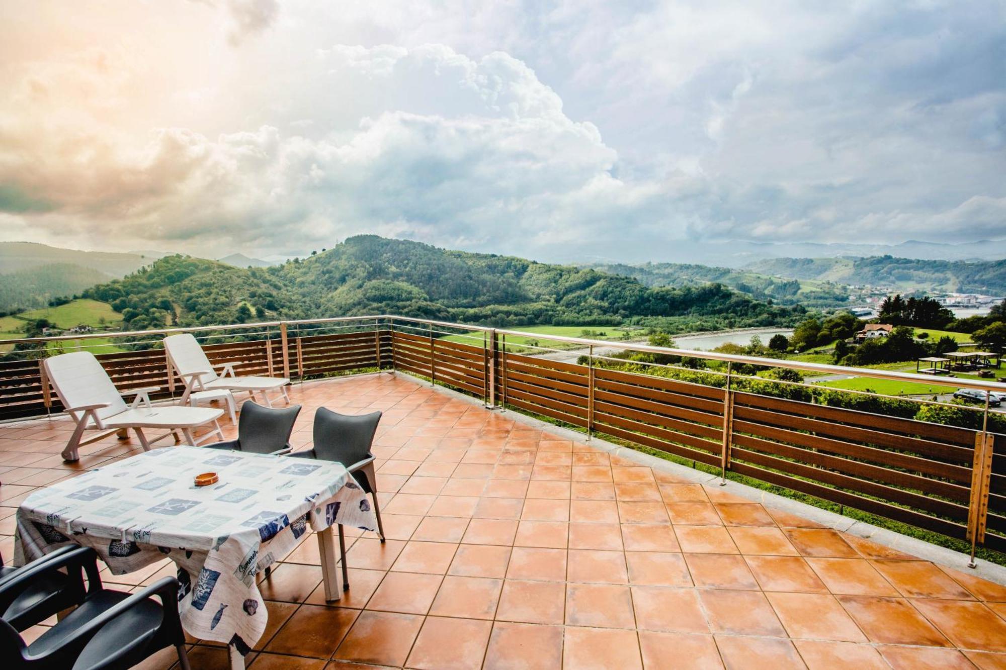 Casa Rural Erretzabal Txiki โอรีโอ ภายนอก รูปภาพ