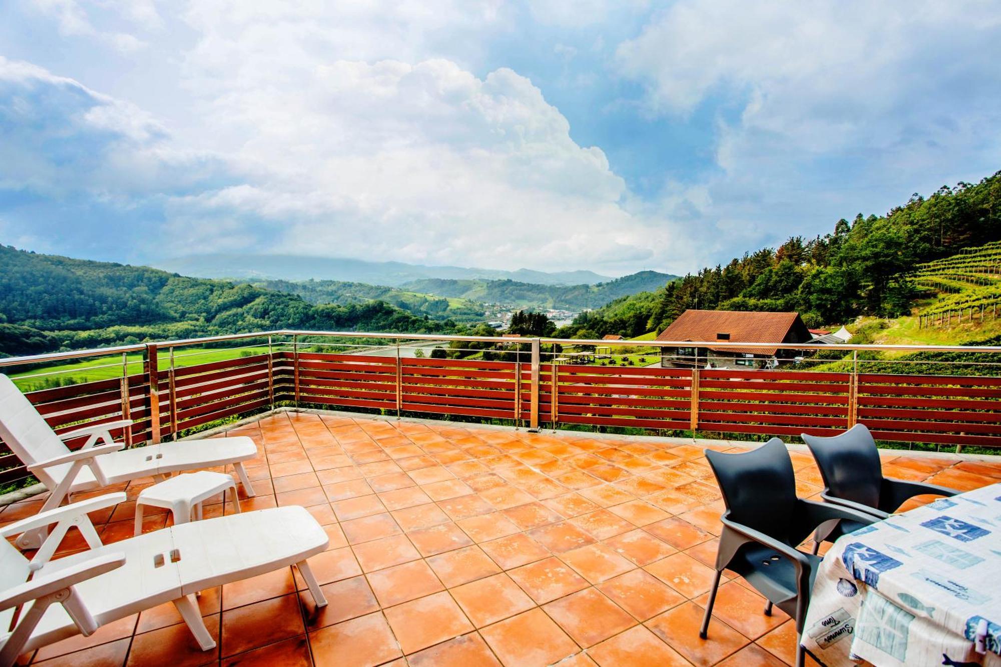 Casa Rural Erretzabal Txiki โอรีโอ ภายนอก รูปภาพ