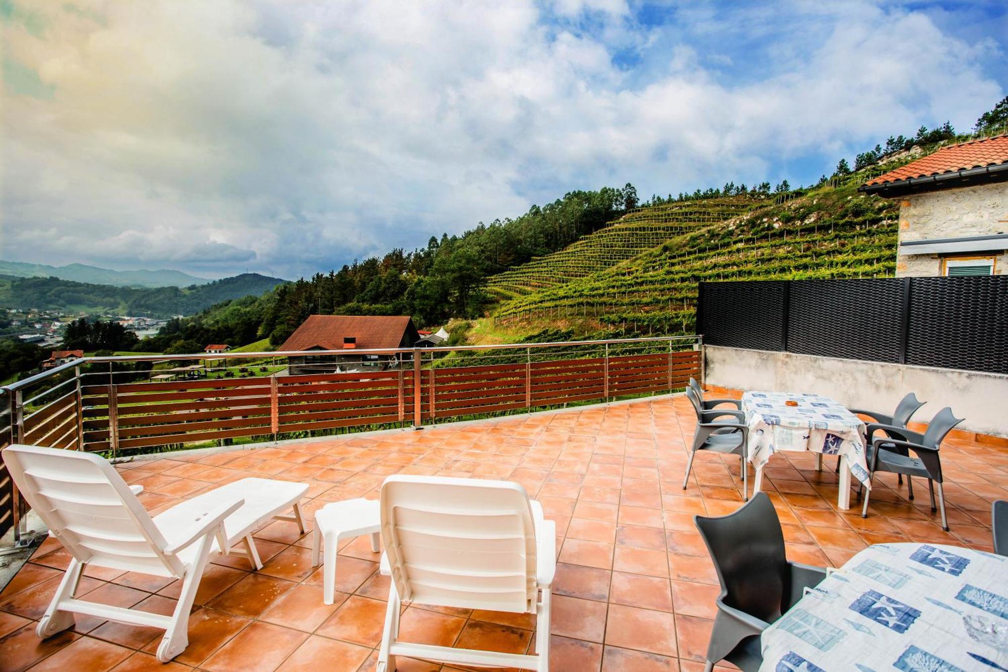 Casa Rural Erretzabal Txiki โอรีโอ ภายนอก รูปภาพ