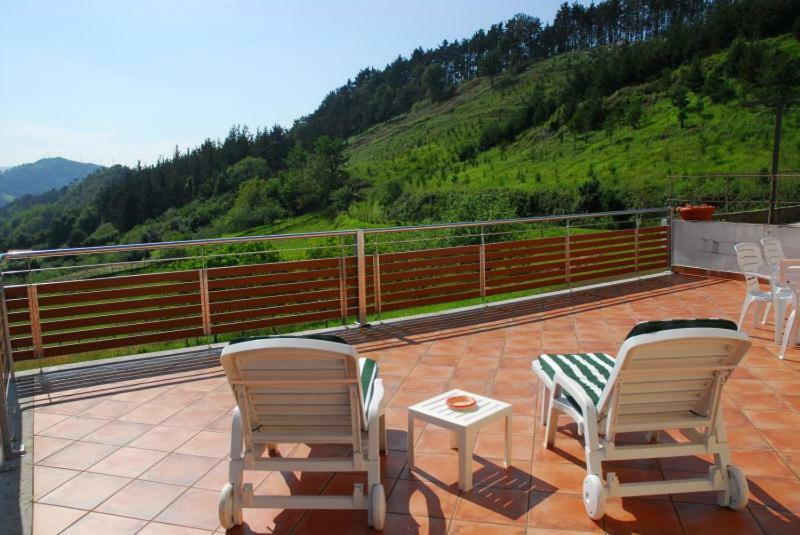 Casa Rural Erretzabal Txiki โอรีโอ ภายนอก รูปภาพ