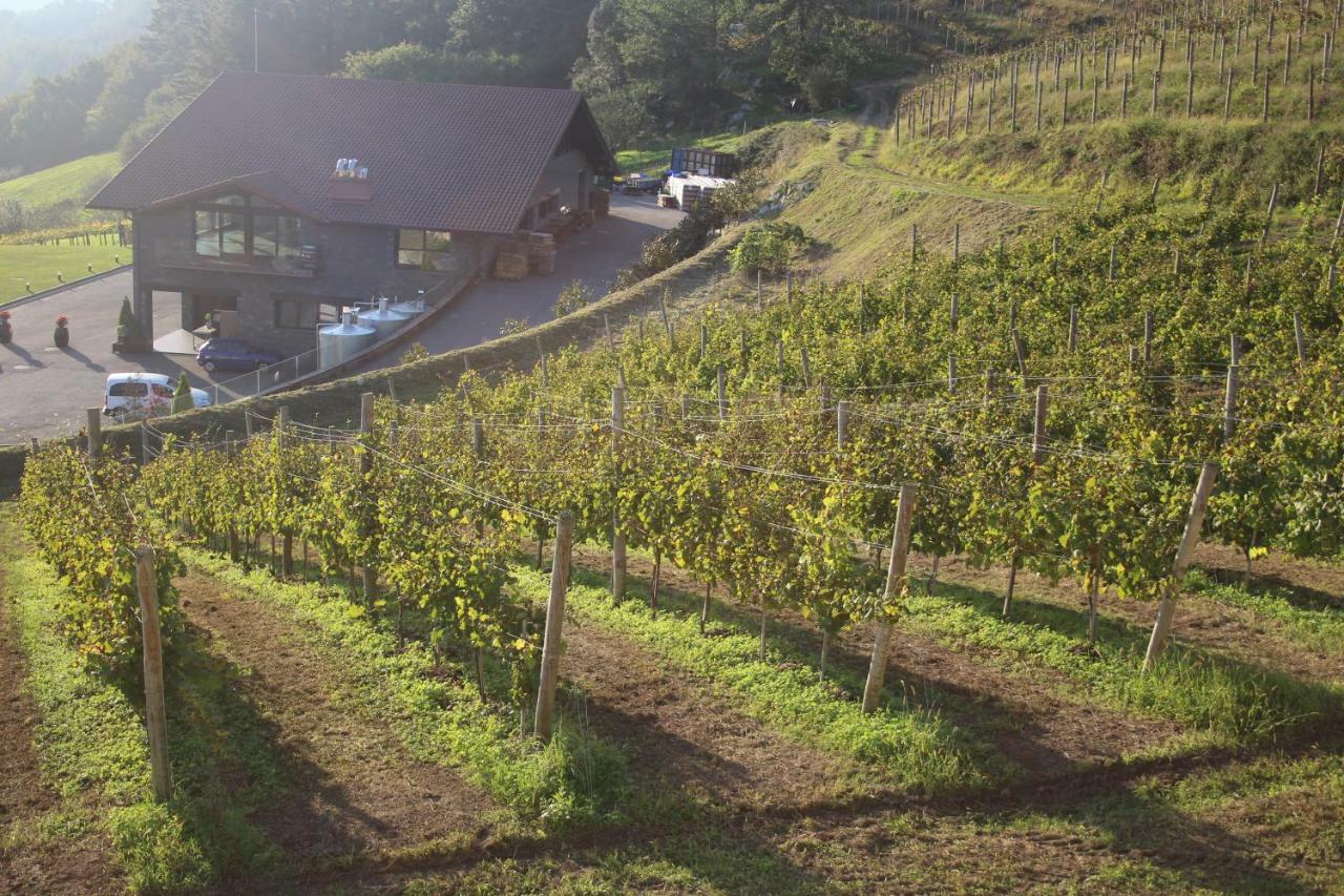 Casa Rural Erretzabal Txiki โอรีโอ ภายนอก รูปภาพ